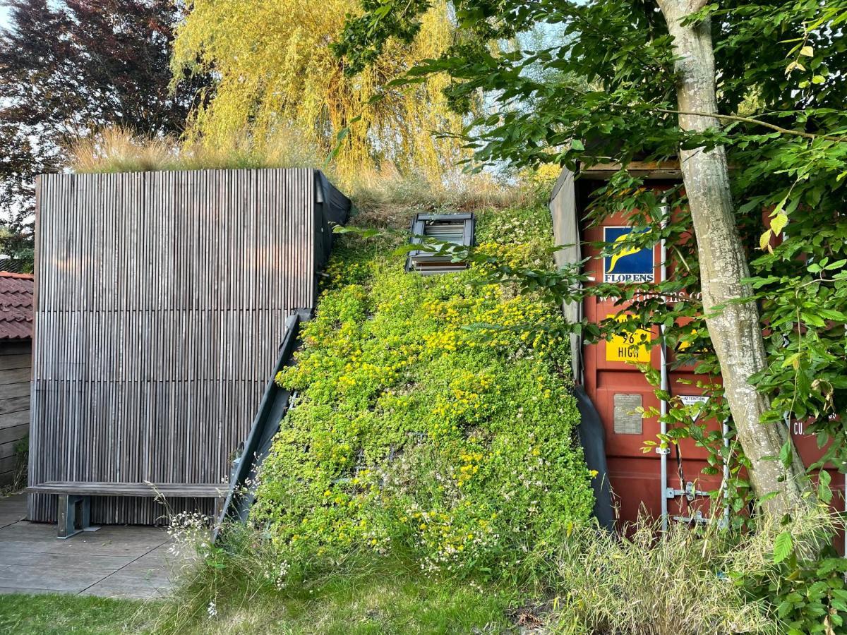 Tiny-House Van Zeecontainers Bij Het Bos Oranjewoud Extérieur photo